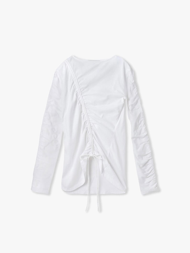 レヴァリー ロングスリーブ トップ 詳細画像 white 4