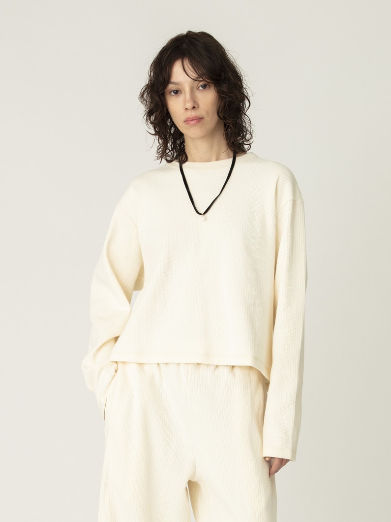 サーマル プルオーバー 詳細画像 ivory 1