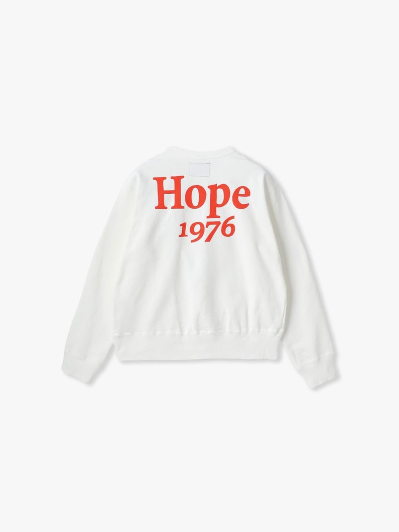 ホープ スウェット プルオーバー 詳細画像 white 5