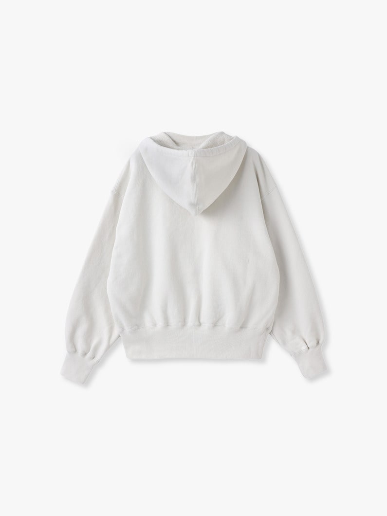スウェット フーディー（アイボリー/ブラック） 詳細画像 ivory 1