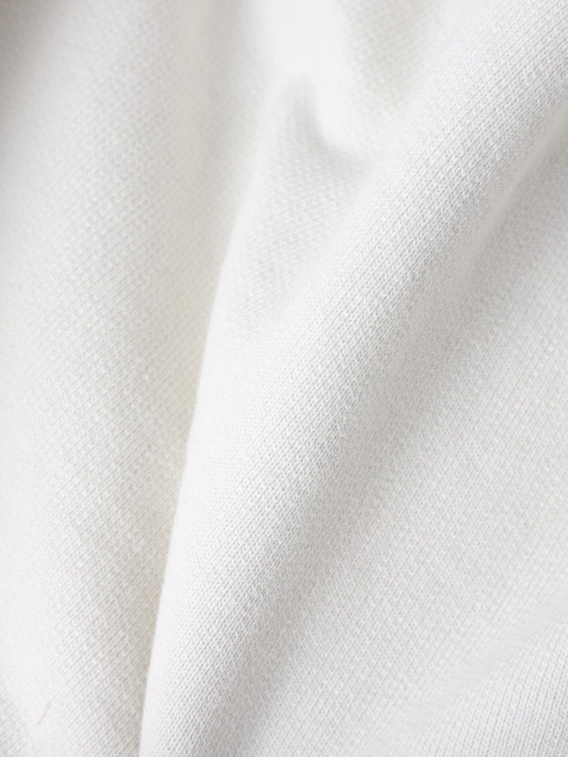 スウェット フーディー（アイボリー/ブラック） 詳細画像 ivory 4