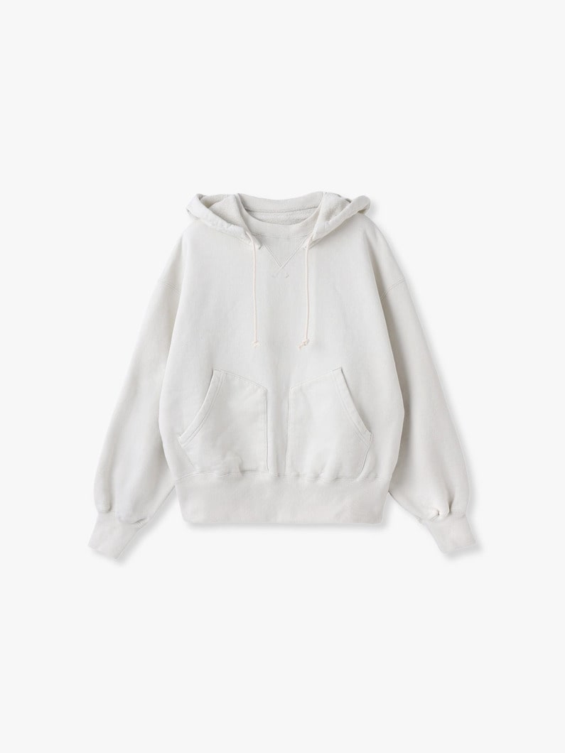 スウェット フーディー（アイボリー/ブラック） 詳細画像 ivory 4