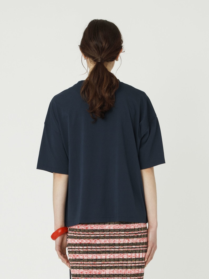 ピースマーク プリントティー 詳細画像 navy 3