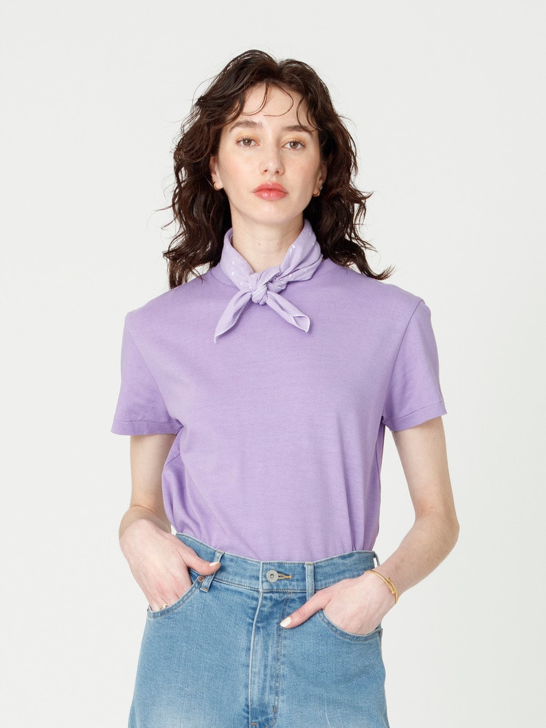 ボクシー ショートスリーブティー（ホワイト/ピンク/テラコッタ/ラベンダー） 詳細画像 terracotta 4