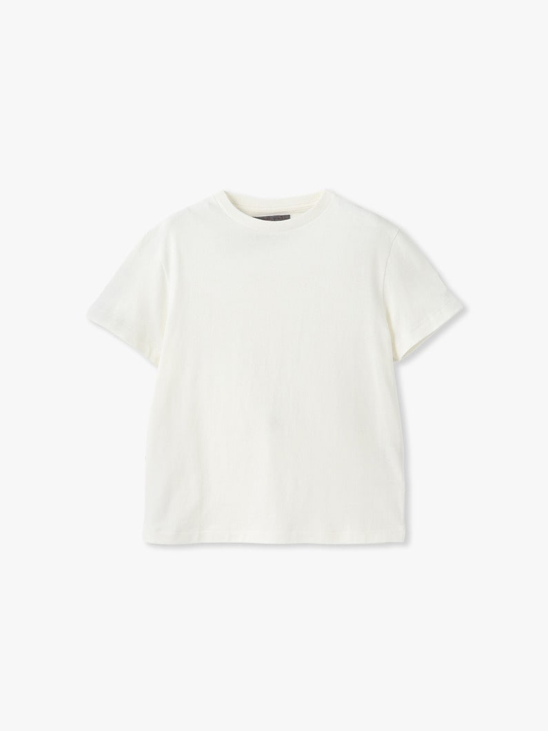 ボクシー ショートスリーブティー（ホワイト/ピンク/テラコッタ/ラベンダー） 詳細画像 white 1