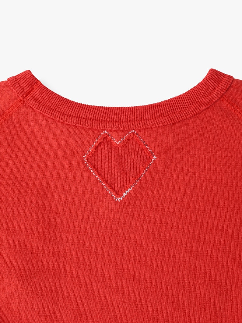 ハート ガゼット スウェット プルオーバー 詳細画像 red 3