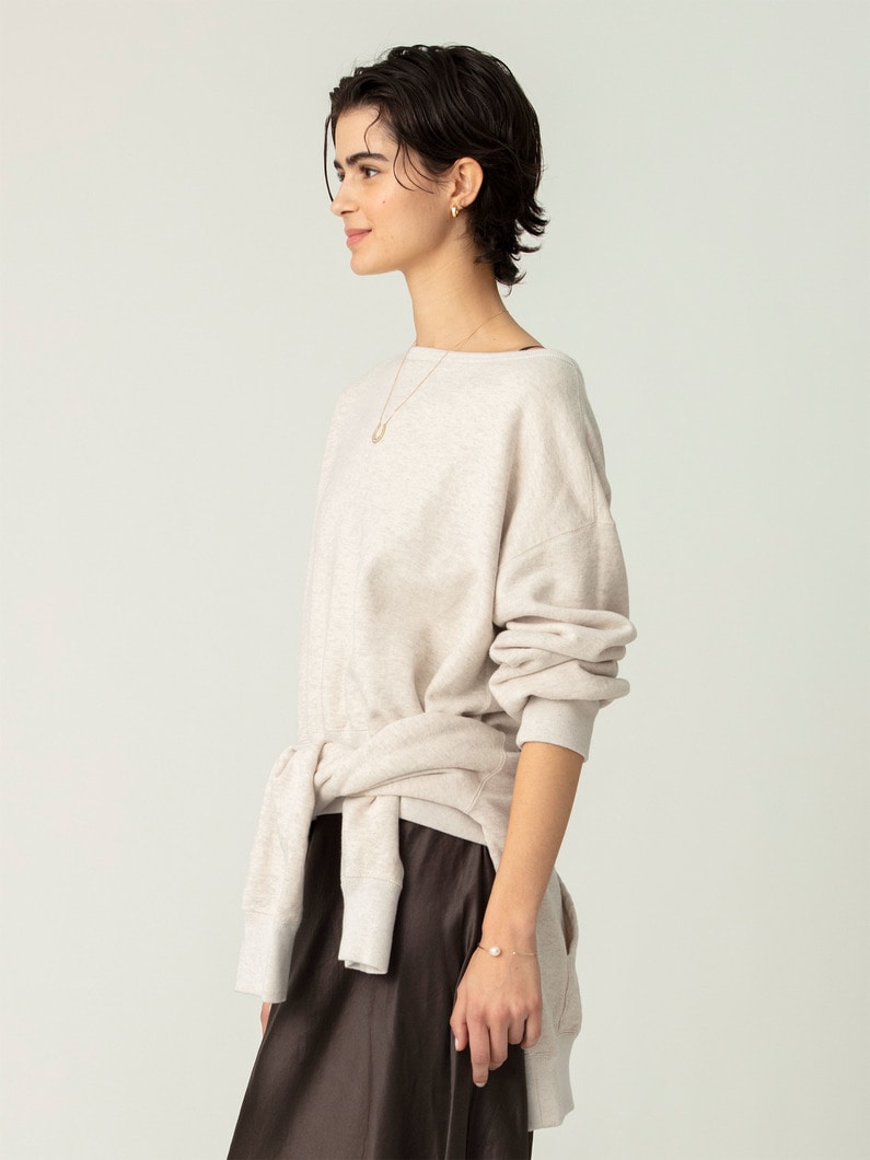 ギャザー スウェット プルオーバー 詳細画像 ivory 2