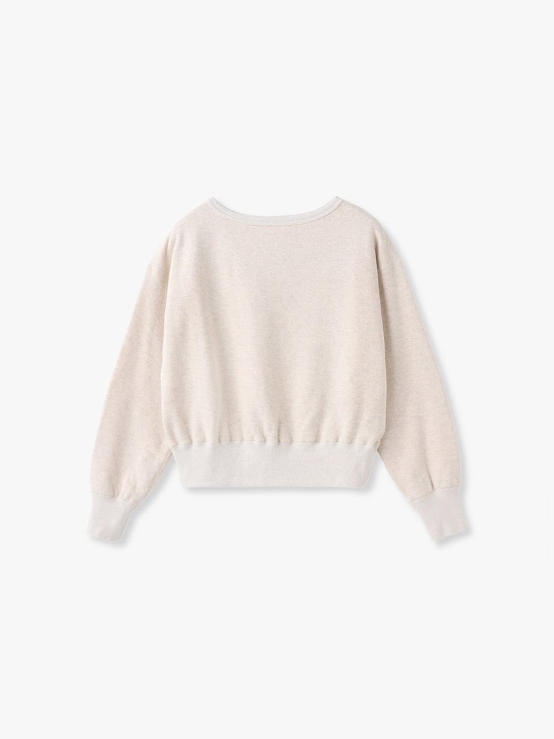 ギャザー スウェット プルオーバー 詳細画像 ivory 3