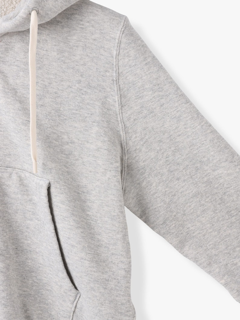 フレンチテリー ジップ フーディー 詳細画像 gray 2