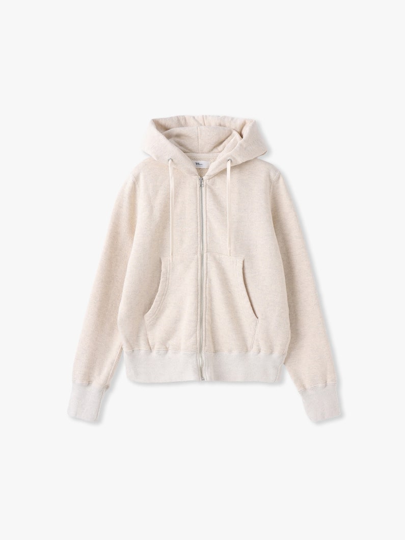 フレンチテリー ジップ フーディー 詳細画像 ivory