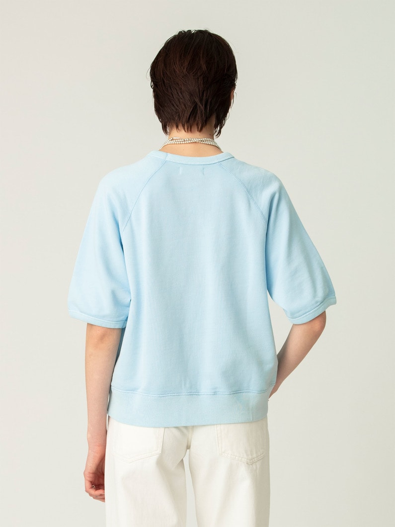 ピグメントダイ ショートスリーブ トップ 詳細画像 light blue 2