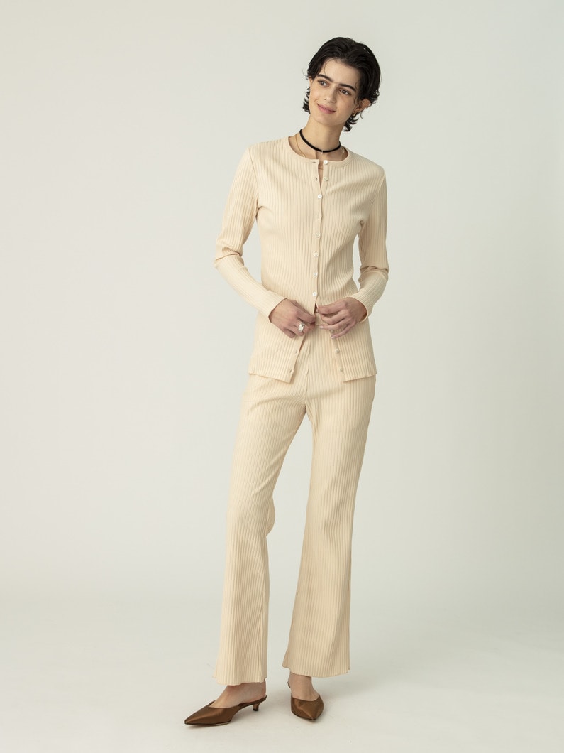 トタンリブ カーディガン 詳細画像 ivory 4