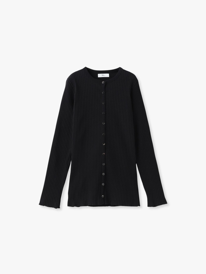 トタンリブ カーディガン 詳細画像 black 5