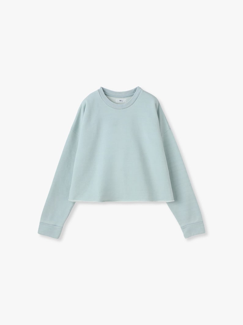 インディゴ スウェット プルオーバー 詳細画像 pale blue 4