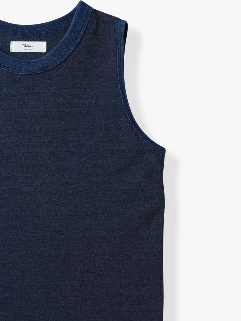 インディゴ スリーブレス トップ 詳細画像 indigo 3