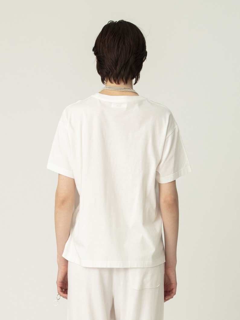 ルカ プリント ティー 詳細画像 white 2