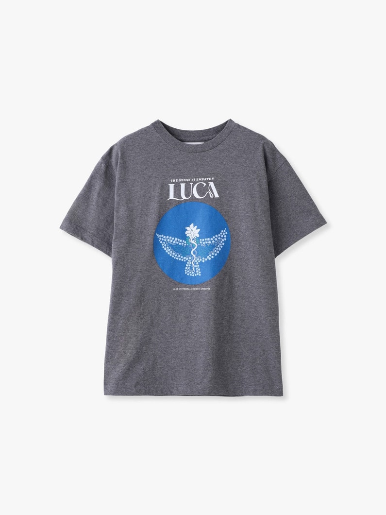 ルカ プリント ティー 詳細画像 top gray 5
