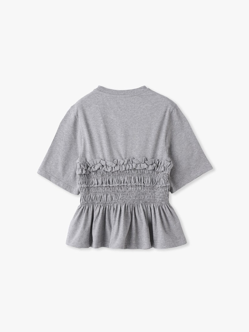 ヴィルデ ギャザートップ（グレー） 詳細画像 gray 1