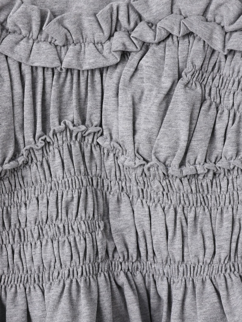 ヴィルデ ギャザートップ（グレー） 詳細画像 gray 3