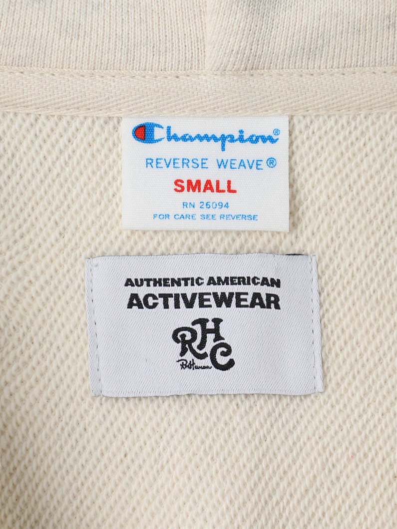 ダブルジップ フーディー 詳細画像 ivory 5