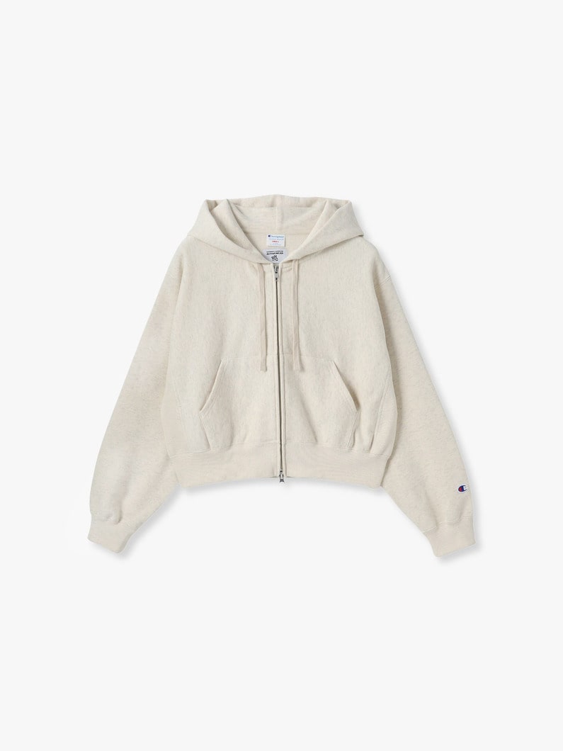 ダブルジップ フーディー 詳細画像 ivory 4