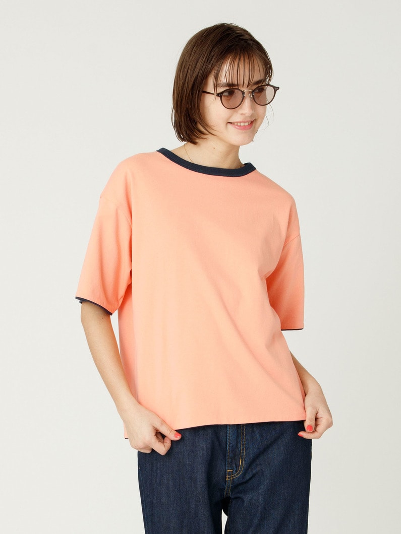 リバーシブル ティー 詳細画像 navy 3