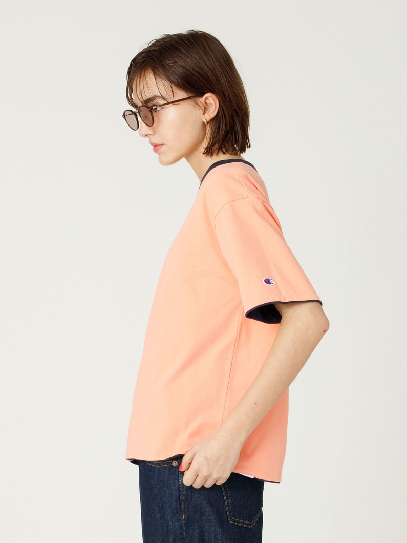 リバーシブル ティー 詳細画像 navy 4