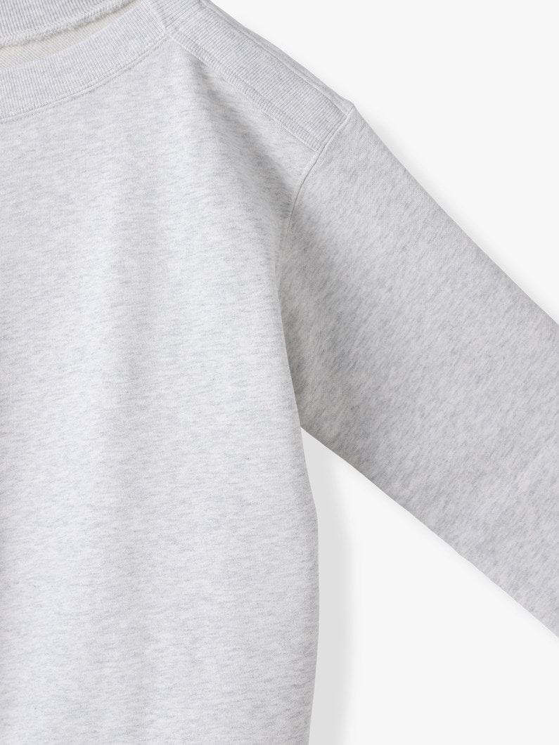 ボートネック スウェット プルオーバー 詳細画像 black 2