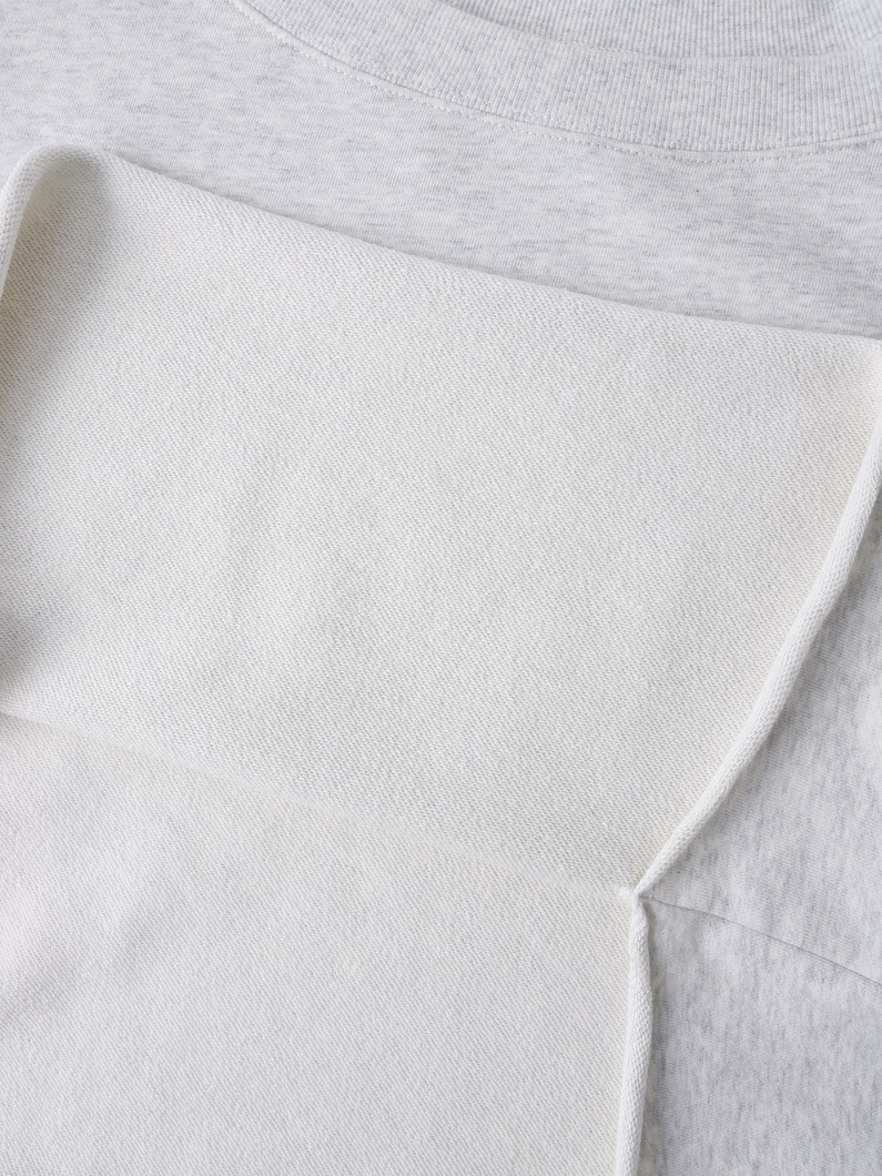 ボートネック スウェット プルオーバー 詳細画像 black 3