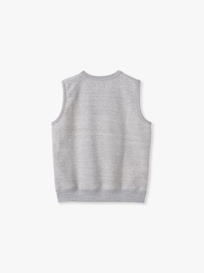 スウェット ベスト（グレー） 詳細画像 gray 1
