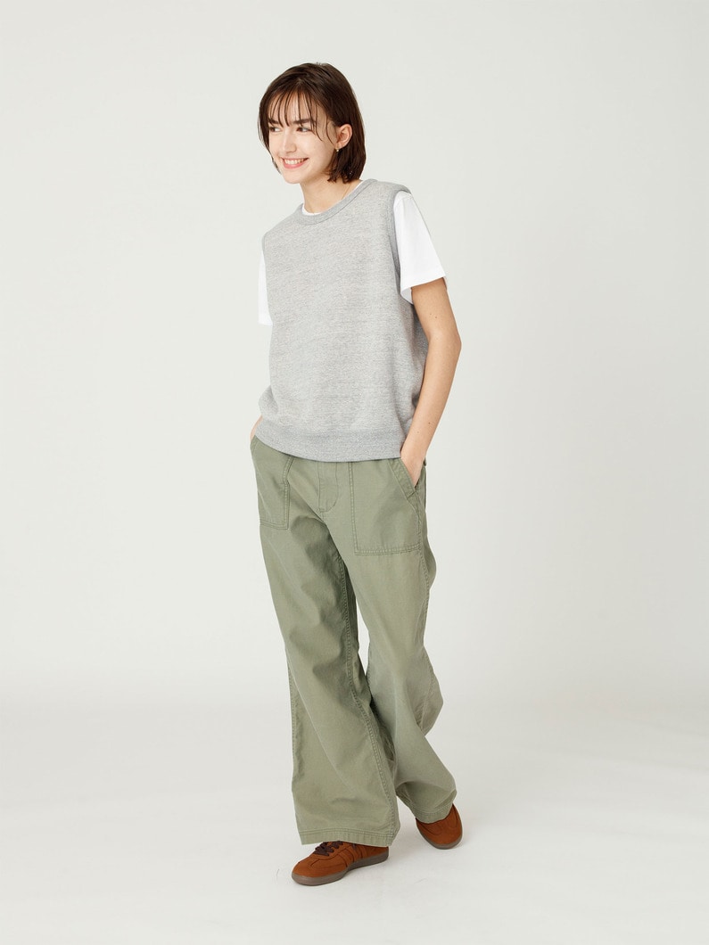 スウェット ベスト（グレー） 詳細画像 gray 3