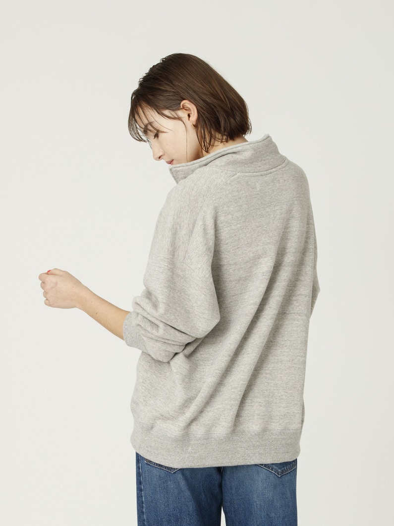 スウェット スキッパー プルオーバー（グレー） 詳細画像 gray 3