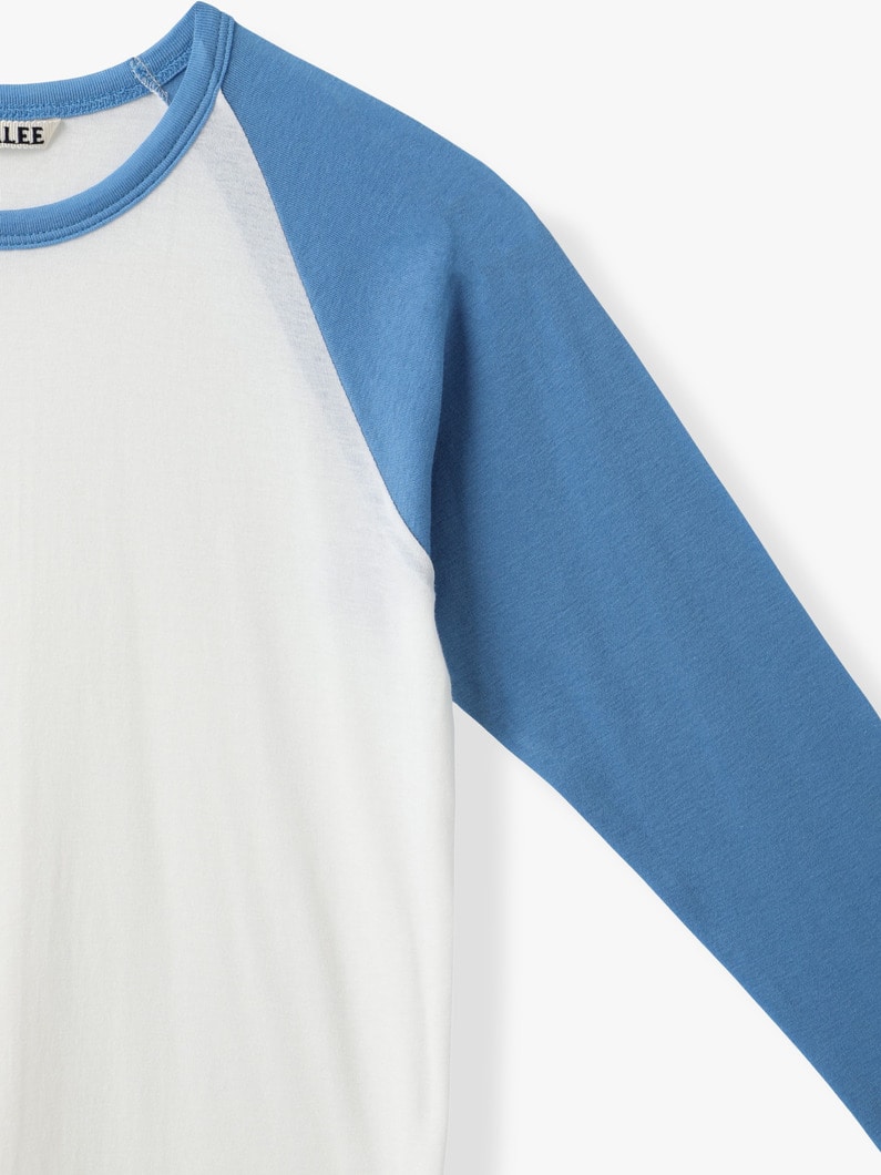 スーパー ハイゲージ シアーリブ ラグラン トップ 詳細画像 red 2