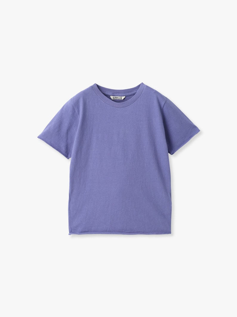 ブラッシュ オーガニックコットン ティー 詳細画像 purple