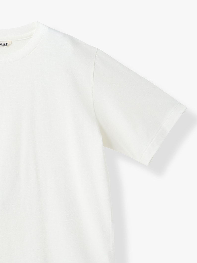 ハイゲージ コットン ジャージー ティー 詳細画像 white 2