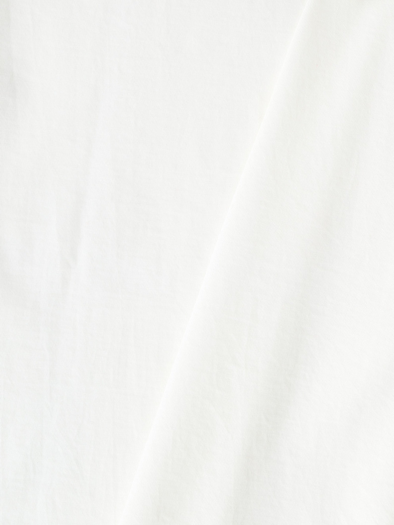 ハイゲージ コットン ジャージー ティー 詳細画像 white 3