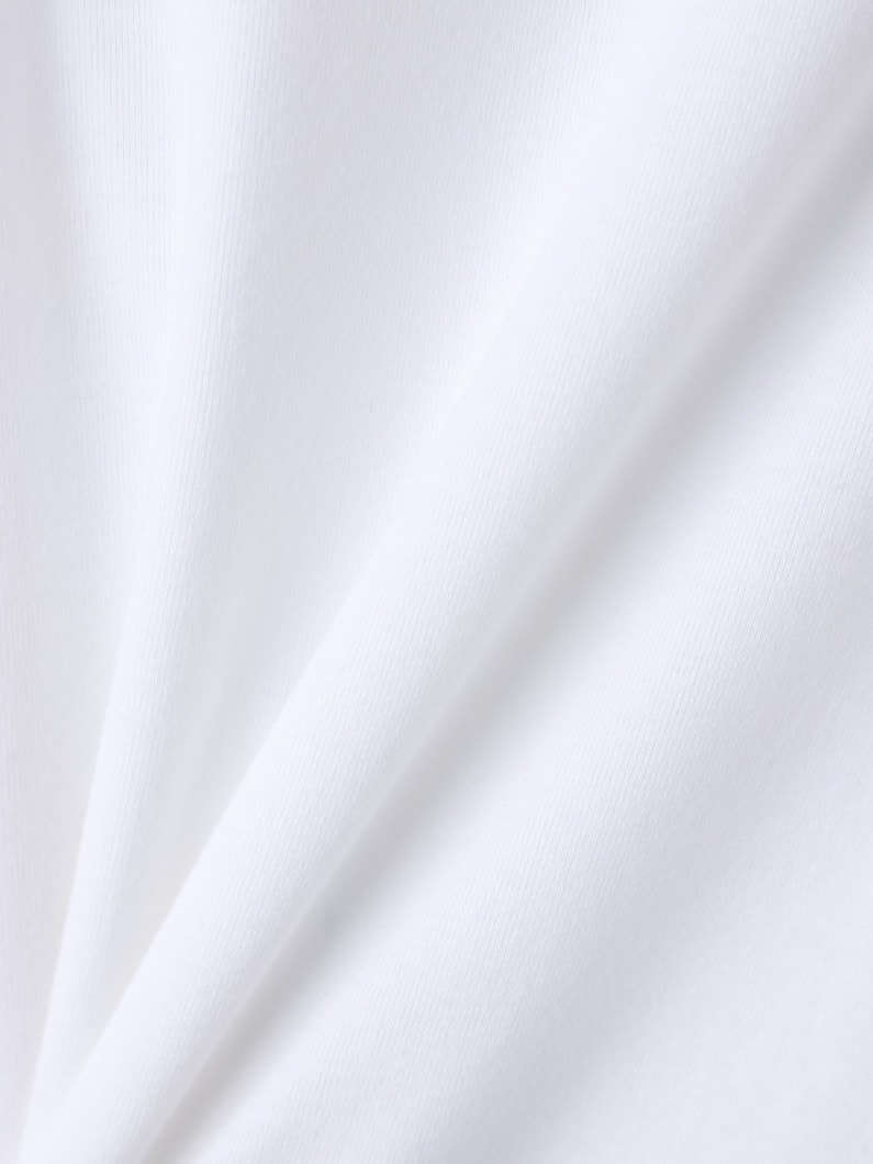 ダブル ロゴ コンパクト ティー 詳細画像 white 3