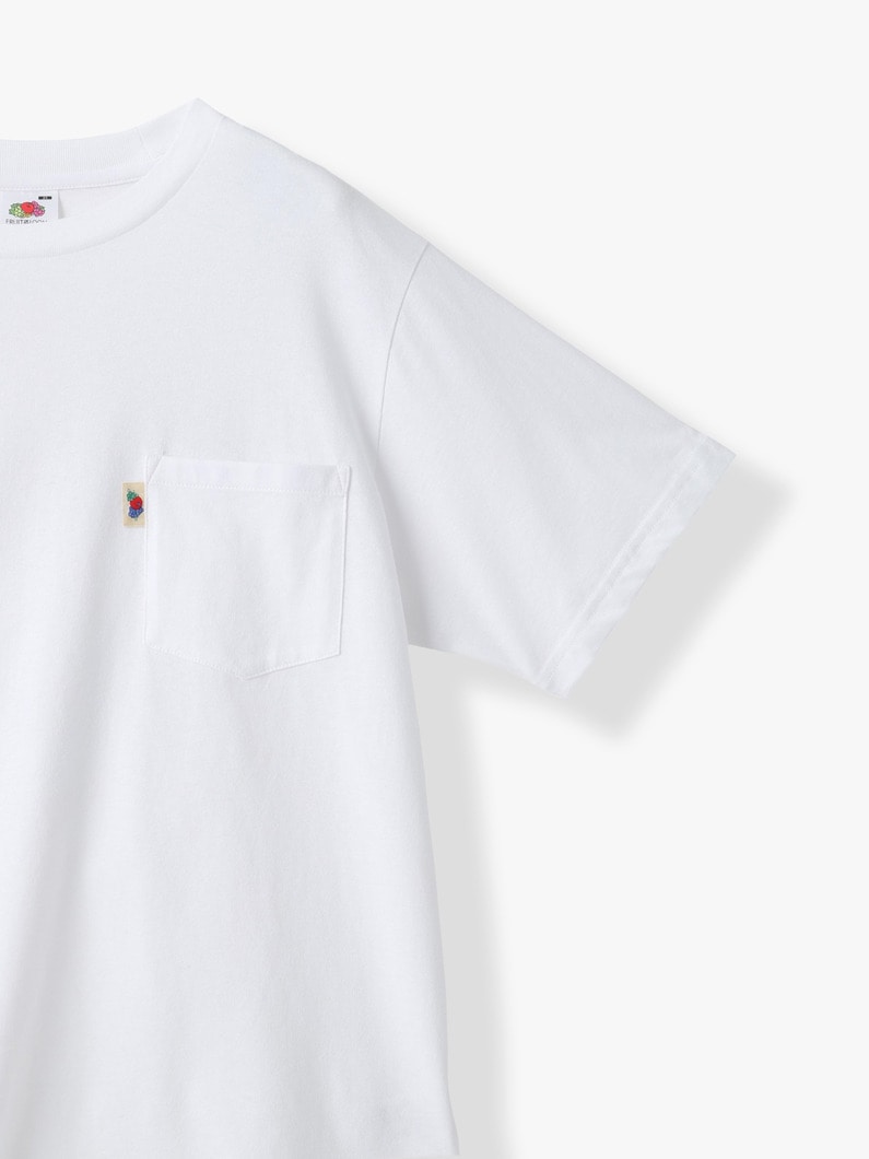 クラシック ロゴ ポケット ティー（ホワイト） 詳細画像 white 2