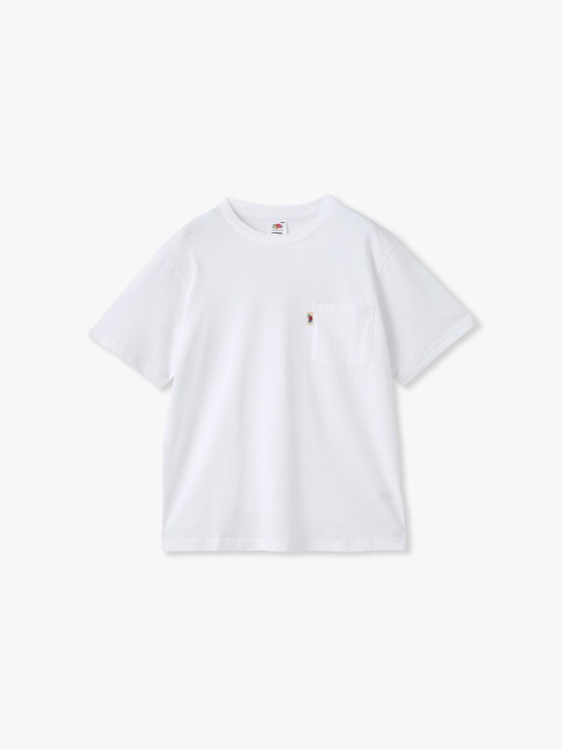 クラシック ロゴ ポケット ティー（ホワイト） 詳細画像 white 1