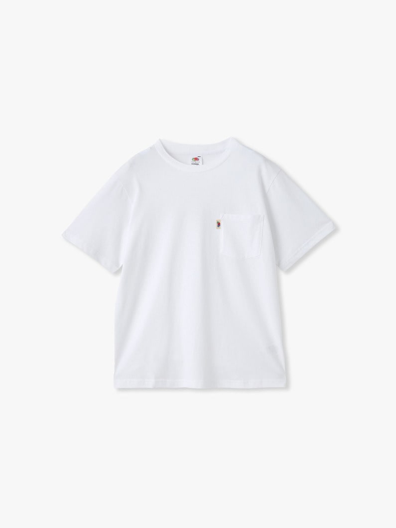 クラシック ロゴ ポケット ティー（ホワイト） 詳細画像 white 3