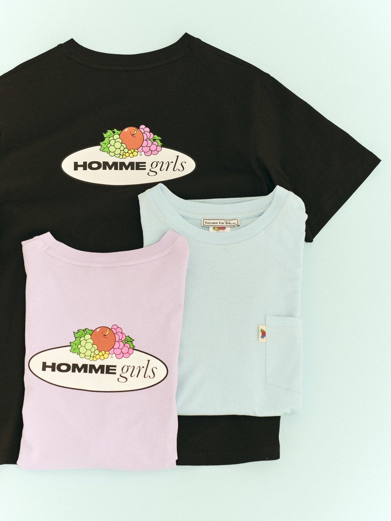 クラシック ロゴ ポケット ティー（ブラック/ラベンダー/ライトブルー） 詳細画像 lavender 6