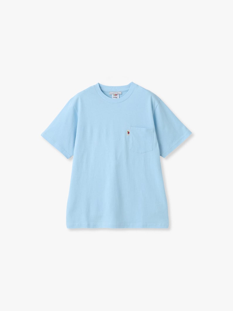 クラシック ロゴ ポケット ティー（ブラック/ラベンダー/ライトブルー） 詳細画像 light blue 3