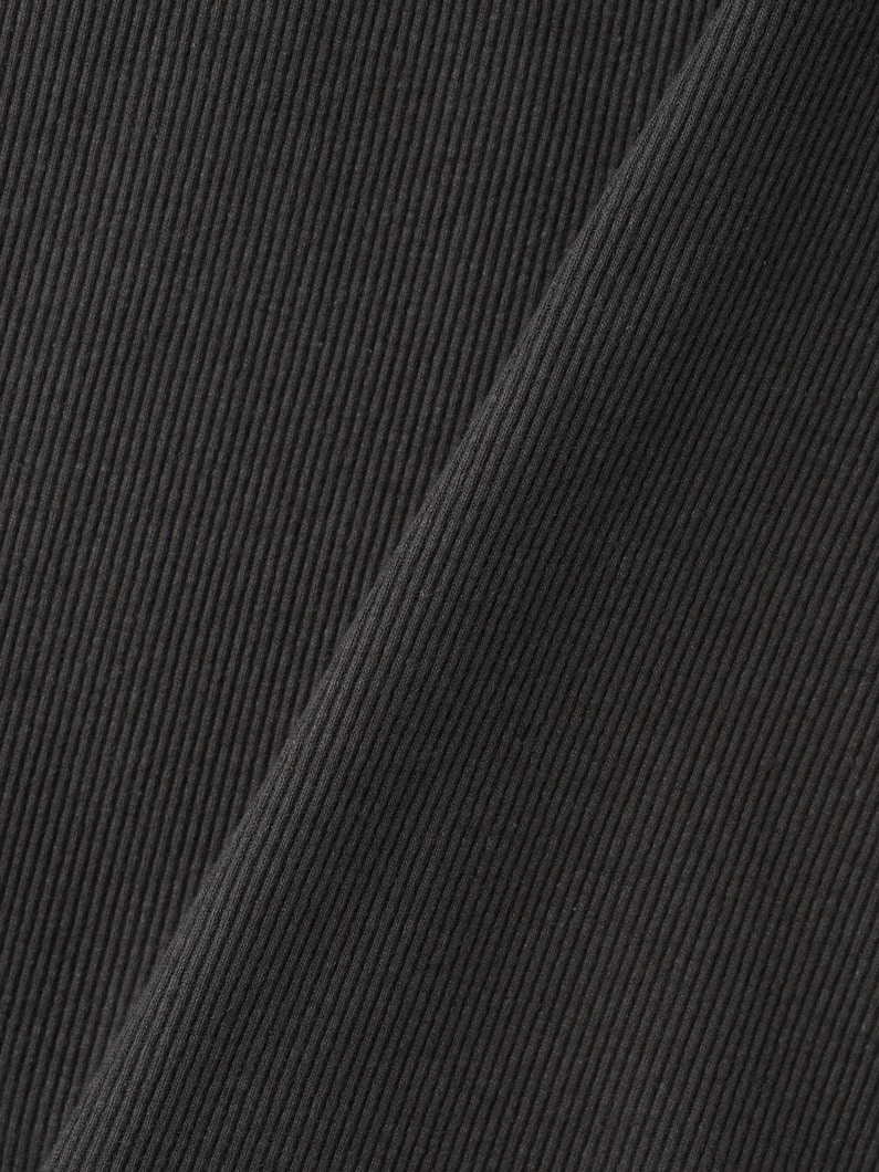 リサイクル スビンコットン リブ タンクトップ 詳細画像 charcoal gray 3
