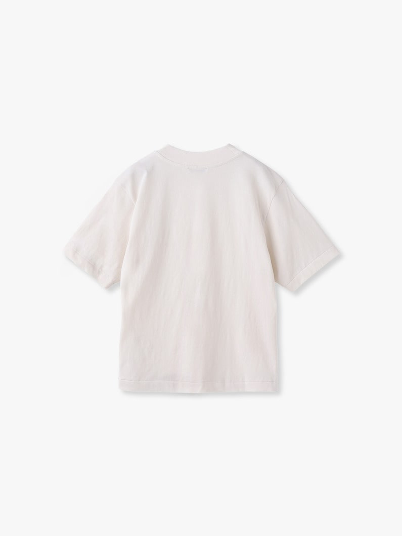 フレスカ ヌバック モックネック ティー 詳細画像 ivory 1