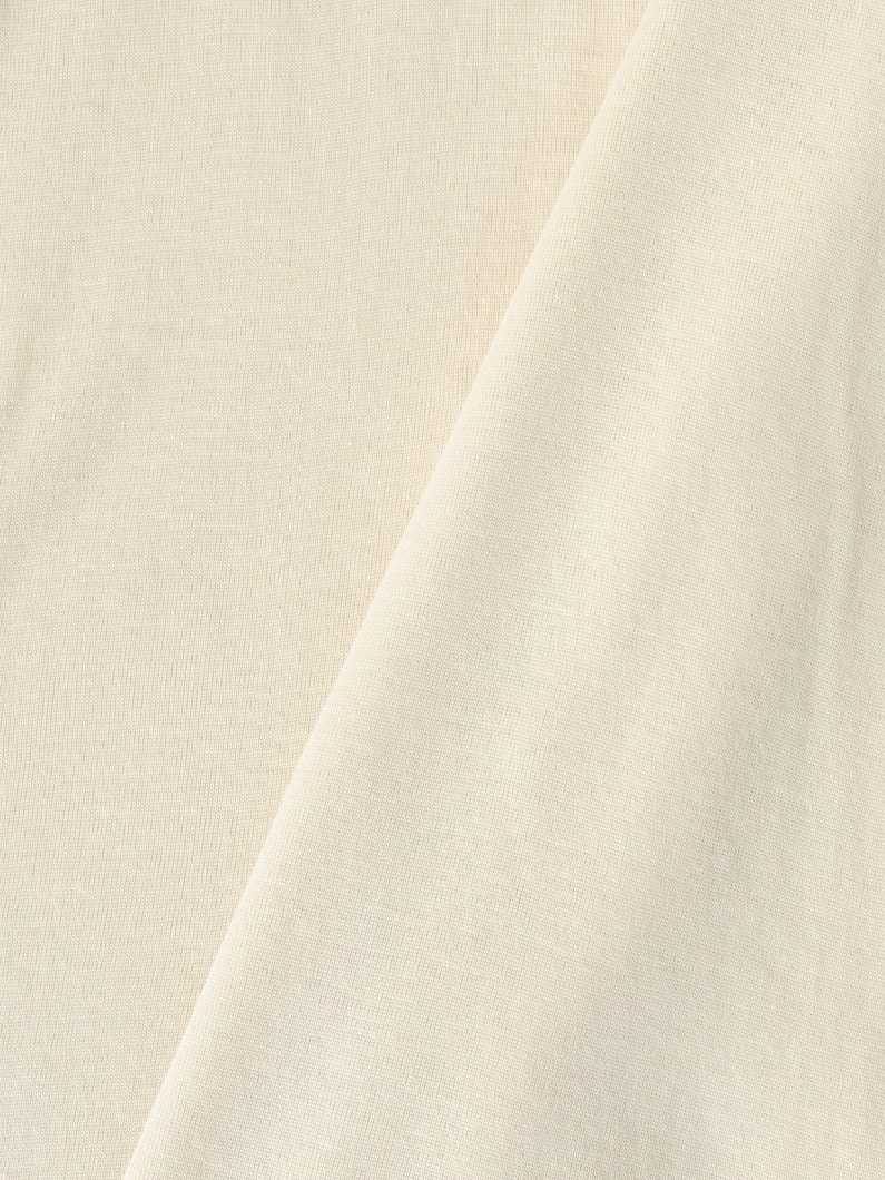 コットンリネン オーバーサイズ  ティー 詳細画像 beige 3