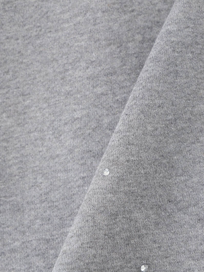 レース ジップアップ フーディー 詳細画像 light gray 4