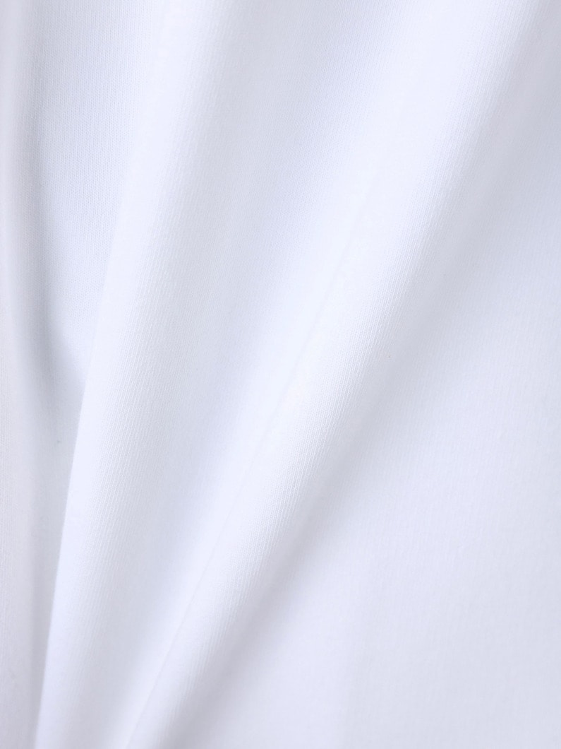 オーバーサイズ ロングスリーブ ティー（キャット） 詳細画像 white 3