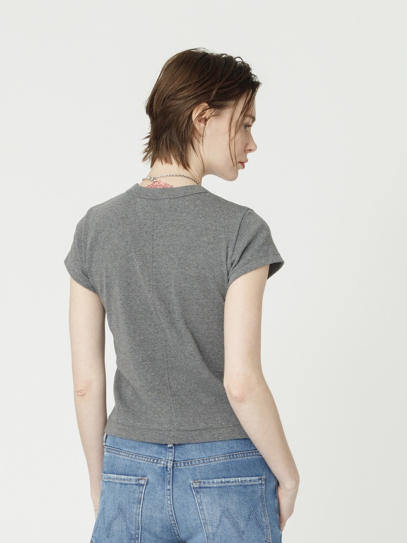 ドライスムース コンパクトティー 詳細画像 top gray 2