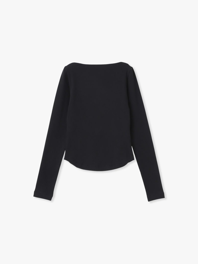 ドライスムース ロングスリーブティー 詳細画像 black