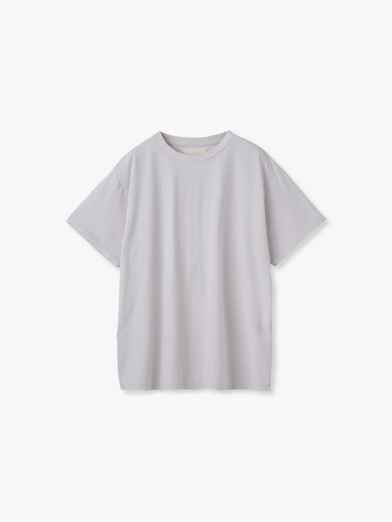オーガニックコットン オーバーサイズ ティー 詳細画像 light gray